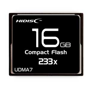 絶品 HDCF16G233XJP3 HIDISC コンパクトフラッシュ 『4年保証』 16GB