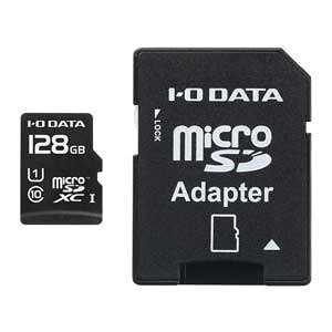 ACEI[Ef[^@bI-O DATA microSDXC[J[h 128GB Class10 UHS-I MSDU1-128GR