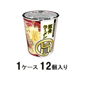 まる旨 豚骨ラーメン 58g（1ケース12個入） エースコック マルウマトンコツラ-メン58G*12