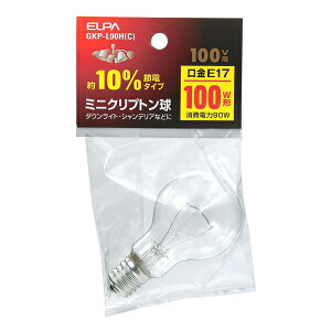 ELPA �~�j�N���v�g���� 100W�` E17 GKP-L90H(C) [GKPL90HC]