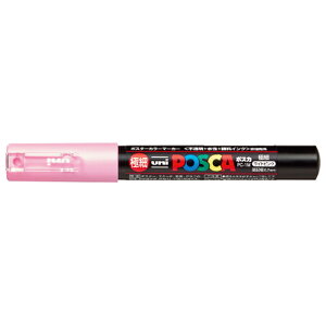 �O�H���M �|�X�J �i�`�������J���[ �ɍׁi���C�g�s���N�j POSCA PC1M.51