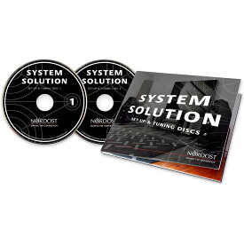 SYSTEM SOLUTION ノードスト システムチューニング＆セットアップ用ディスク(2枚組み) NORDOST