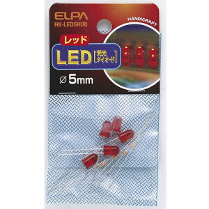 ELPA LED 5mm ���b�h HK-LED5H(R) [HKLED5HR]