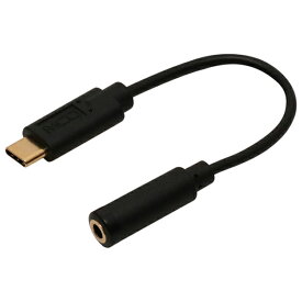 MCO USB Type-C to 3.5mm(4極)オーディオ変換ケーブル（ブラック） SAD-CE04/BK