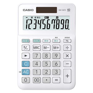 JVI d 10izCgj CASIO Wŗd ~jWXg^Cv MW-100TC-WE-N