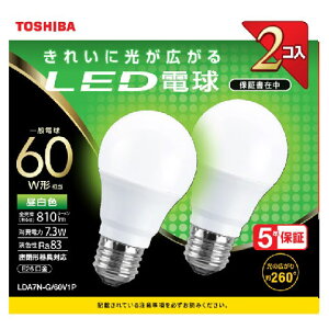  LEDd ʓd` 810lmiFjy2Zbgz LDA7N-G/60V1P TOSHIBA [LDA7NG60V1P]