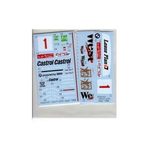 X^WI27 1/24 }N[F1-GTR WEST cA1996 fJ[ySDF24106z fJ[