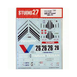 X^WI27 1/24 BMW M3 hTAISANh JTC 1992 fJ[yDC749Cz fJ[