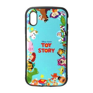 PGA iPhone XR�p �n�C�u���b�h�^�t�P�[�X �g�C�E�X�g�[���[ PG-DCS492TOY �yDisneyzone�z