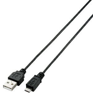 �G���R�� �ɍ�Micro-USB(A�|MicroB)�P�[�u�� 2.0m 1A�i�u���b�N�j U2C-AMBX20BK