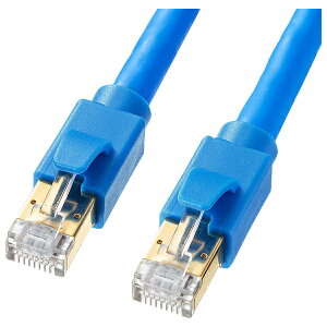 �T�����T�v���C �J�e�S��8 LAN�P�[�u�� �X�^���_�[�h 2m�i�u���[�j KB-T8-02BL