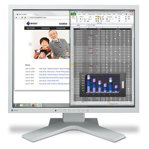 EIZO�b�G�C�]�[ �t���f�B�X�v���C(19�^/IPS/SXGA 1280×1024/60Hz/14ms/DP/DVI-D�ED-Sub/VESA/5�N�ۏ�)(�Z���[���O���C) Flex Scan �n�C�g�A�W���X�^�u���X�^���h S1934-HGY