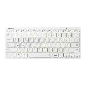 �o�b�t�@���[ Bluetooth�L�[�{�[�h ���{��z��78�L�[�i�z���C�g�j BSKBB310WH