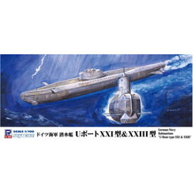 ピットロード 1/700 ドイツ海軍 潜水艦 Uボート XXI型＆XXIII型【W223】 プラモデル