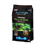 アクアリウム用品 底砂 ピュアソイル ブラック 2kg GEX ジェックス ピユアソイル ブラツク 2KG