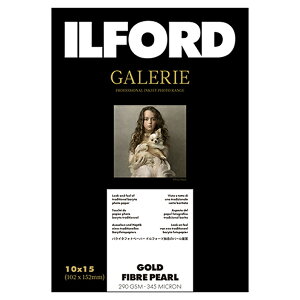 CtH[h CNWFbgp S[ht@Co[p[   KG(102mm×152mm) 50 ILFORD GALERIE Gold Fibre Pearl M[ t@CA[g oC^ 433201