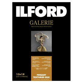 イルフォード インクジェット用紙 ファインアートテクスチャードシルク 厚手 テクスチャードマット面質 2L(127mm×178mm) 50枚 ILFORD GALERIE FineArt Textured Silk ギャラリー ファインアート マット 432602