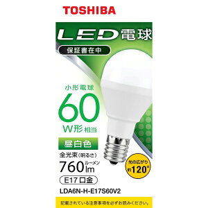 ���� LED�d�� ���`�d���` 60W�`����/760lm�i�����F�����j�y1�z LDA6N-H-E17S60V2 [LDA6NHE17S60V2]