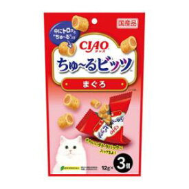 CIAO ちゅ〜るビッツ まぐろ 12g×3袋 いなばペットフード CビツツマグロCS-171