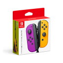 【Switch】Joy-Con(L) ネオンパープル/(R) ネオンオレンジ 任天堂 [HAC-A-JAQAA NSWジョイコン Nパープル＆Nオレンジ]