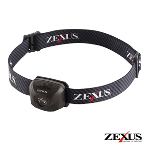 ZX-R10 商舗 ゼクサス 充電式LEDヘッドライト 人気 320ルーメン ZXR10 ZEXUS ブラック