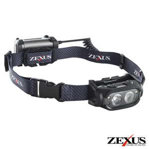 ZX-S700 ゼクサス LEDヘッドライト 800ルーメン(ブラック) ZEXUS [ZXS700]