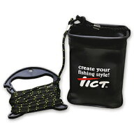 TICT マイクロバケツ(ブラック)5mロープ付き マイクロバケツ(ブラック)5mロープツキ ティクト 水汲みバケ…