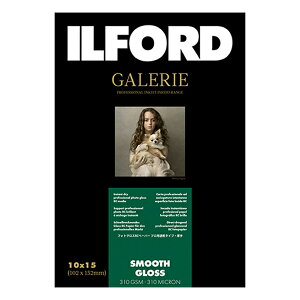 �C���t�H�[�h �C���N�W�F�b�g�p�� �X���[�X�O���X ���� ���� KG�i102×152mm)100�� ILFORD GALERIE SMOOTH GLOSS 310 �M�������[ �v���t�H�g�y�[�p�[ 422339