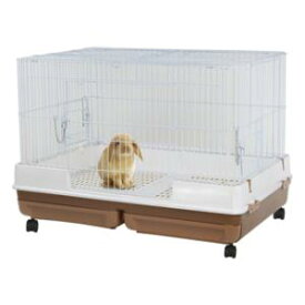 うさぎ用品 うさぎのカンタンおそうじケージ ワイドB マルカン ウサギノカンタンオソウジケ-ジWB