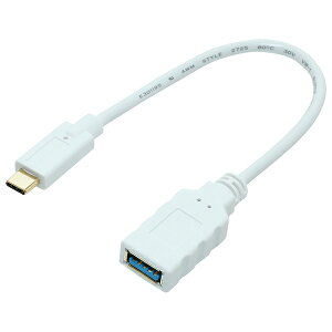 MCO USB Type-C USB-A zXgA_v^ P[u^Cv 15cmizCgj SAD-CH03/WH
