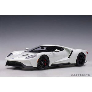オートアート 1/18 フォード GT 2017 (ホワイト)【72941】 ミニカー
