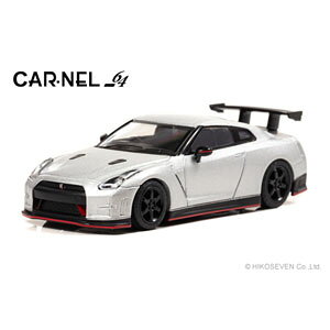 CAR-NEL 1/64 Nissan GT-R NISMO N Attack Package (R35) 2015 (Silver)yCN640018z ~jJ[
