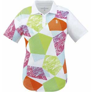 GOS-T1901-30-M 本店 ゴーセン レディース ゲームシャツ ホワイト GOSEN サイズ：M マート テニス バドミントン用シャツ