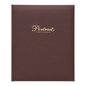 ハクバ 高級普通台紙 No.860 6切 2面(タテ・タテ)(ブラウン) M860-6-2 HAKUBA