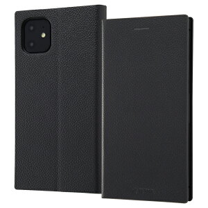 ���C�A�E�g iPhone 11�p �ϏՌ� �蒠�^���U�[�P�[�X TETRA �T�C�h�}�O�l�b�g�i�u���b�N�j RT-P21TBC1/BB