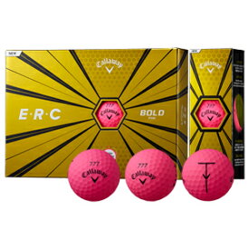 CW19-ERC-BLDPK-12P キャロウェイ E・R・C ボール 1ダース　12個入り（ボールドピンク） Callaway ERC BALL BOLD PINK 12P