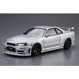 アオシマ 1/24 ザ・モデルカー No.34 ニスモ BNR34 スカイラインGT-R Z-tune ’04【58312】 プラモデル