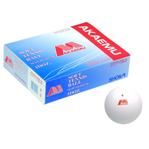 有名な SK-M30000 LUCENT ルーセント ソフトテニスボール公認球 1ダース ホワイト試合球 12球入 低価格化 アカエム ソフトテニスボール 公認球