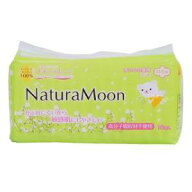 生理用ナプキン [多い日の昼用] 羽付き コットン100％ 16個入 ナチュラムーン NMナプキンオオイヒノヒル…