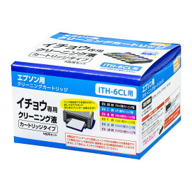 PPC エプソン用 クリーニングカートリッジ イチョウ / 6色 PP-HCEICITH-6P