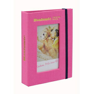 ナカバヤシ チェキポケットアルバム 1段ポケット20枚収納タイプ(ピンク) TOSY-CK-20-P Nakabayashi