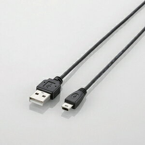 �G���R�� �ɍ�USB2.0�P�[�u��(mini-B�^�C�v) 0.5m U2C-MXNBK�V���[�Y U2C-MXN05BK
