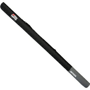 AuKVA Z~n[hbhP[X2 155cm(ubN)d@150cm炢܂(9.6ft2s[Xbh) 1424131 AbuGarcia SEMI HARD ROD CASE 2 BLACK 9FT6IN