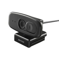 バッファロー 200万画素 WEBカメラ 広角120°マイク内蔵（ブラック） BSW500MBK