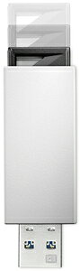 �A�C�E�I�[�E�f�[�^�@��bI-O DATA USB 3.1 Gen 1�iUSB 3.0�j/ 2.0�Ή� USB�t���b�V�������� 64GB (�z���C�g) U3-PSH64G/W