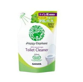 ハッピーエレファント トイレクリーナー 詰替用 350ml サラヤ HEトイレクリ-ナ-ツメカエ350ML