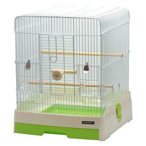 小鳥 セキセイインコ オカメインコ 鳥かご トリカゴ イージーホーム バード 37-GR(手乗り) 三晃商会 EZHバ-ド37-GR(テノリ)