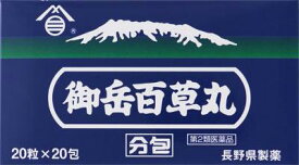 【第2類医薬品】御岳百草丸 分包 20包 長野県製薬 オンタケヒヤクソウガン 20H [オンタケヒヤクソウガン20H]【返品種別B】