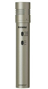 VA ypVOEJ[fBIChEGhAhXERfT[^}CNz KSM137SL-X SHURE