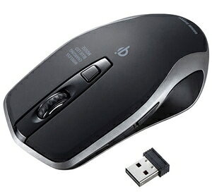 TTvC QiKi BlueLED 2.4GHzCX[d}EX 5{^iubNj SANWA SUPPLY MA-WBL157BK